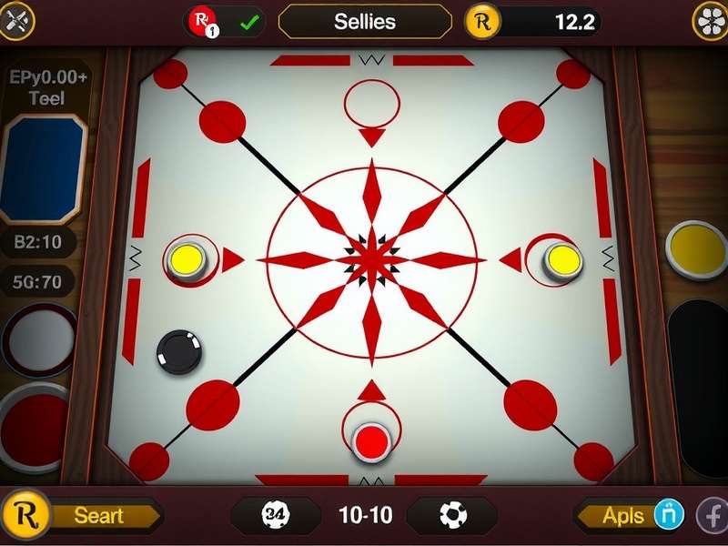 Quick Carrom Conqueror Multiplayer Gameplay